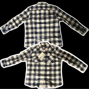 Pashartuk Snap Buttons Long Sleeve Flannel Shirt Size XXL NWT 🌟🌟🌟🌟🌟​